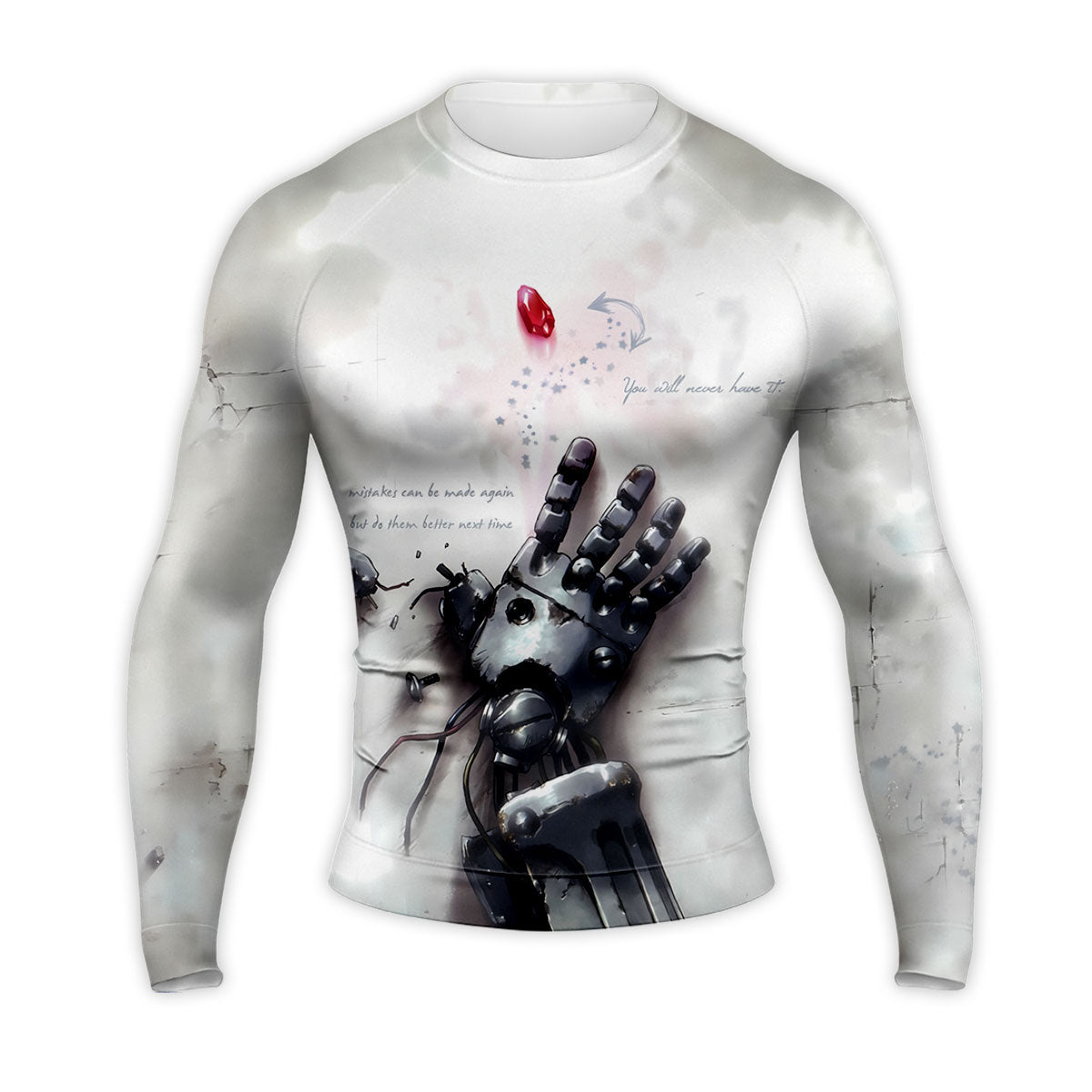 Fullmetal Alchemist Automail Arm Battle Damaged Anime Apparel
