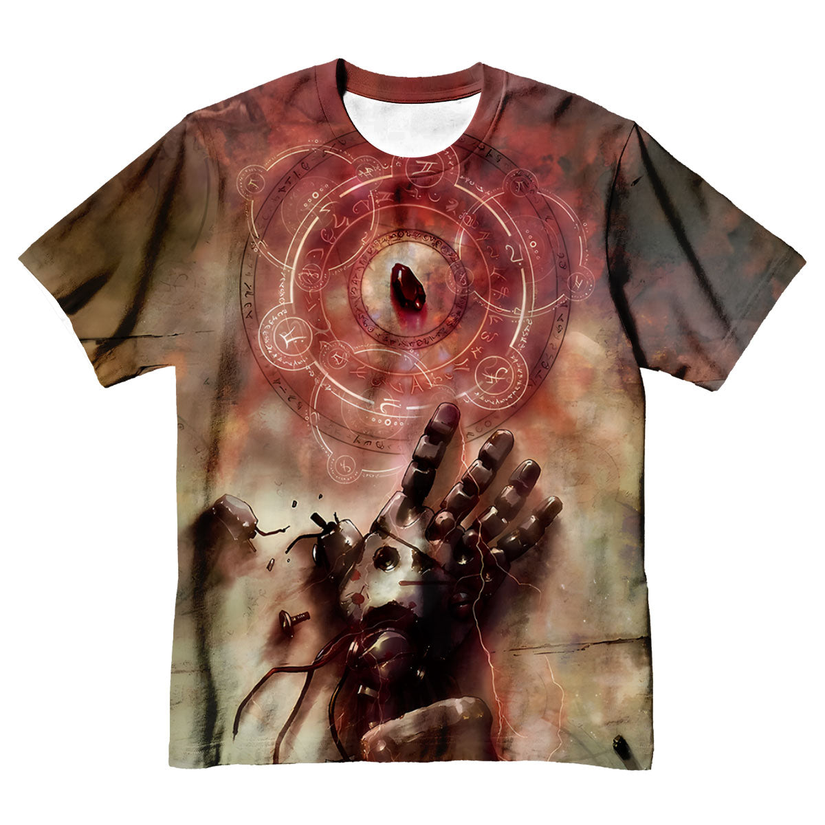 Fullmetal Alchemist Automail Arm Philosopher Stone Anime Apparel