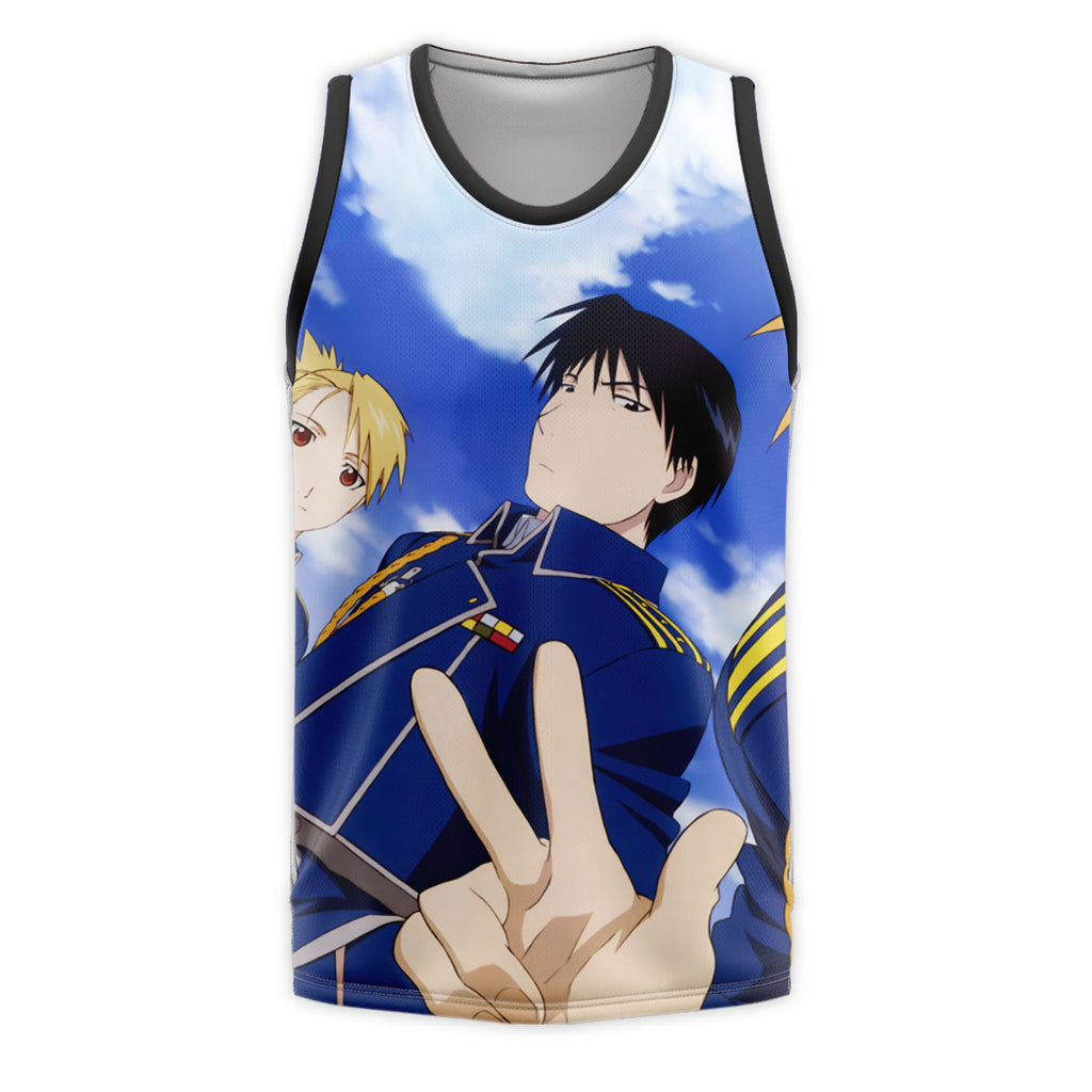 Fullmetal Alchemist Battle Soldier Squad Anime Apparel