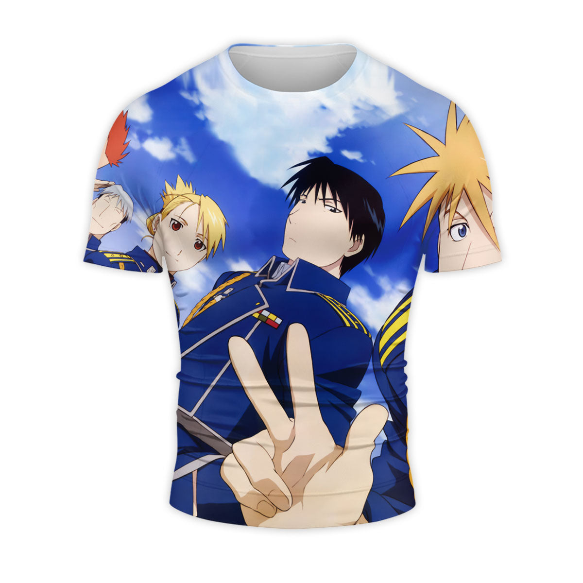 Fullmetal Alchemist Battle Soldier Squad Anime Apparel