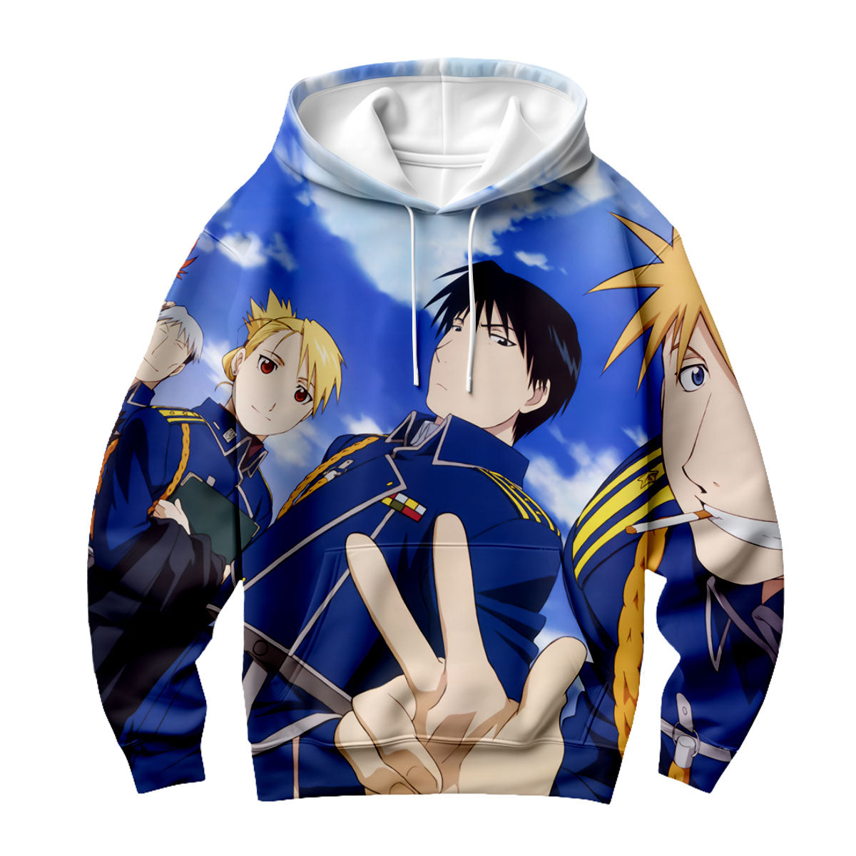 Fullmetal Alchemist Battle Soldier Squad Anime Apparel