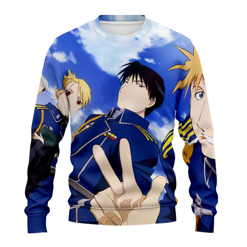 Fullmetal Alchemist Battle Soldier Squad Anime Apparel