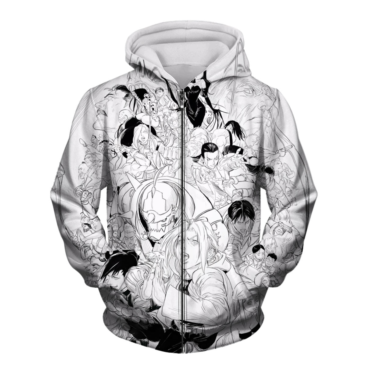 Fullmetal Alchemist Character Group Artwork Anime Apparel