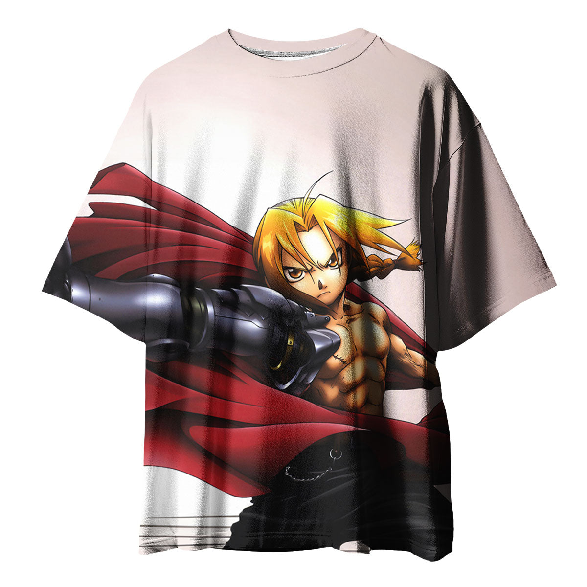 Fullmetal Alchemist Ed Elric Combat Pose Anime Apparel
