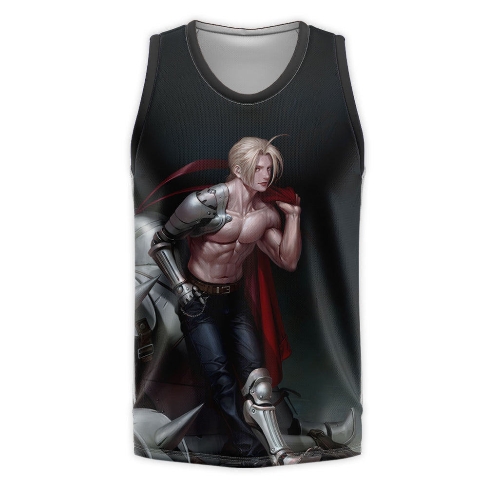 Fullmetal Alchemist Ed Shirtless Armored Anime Apparel