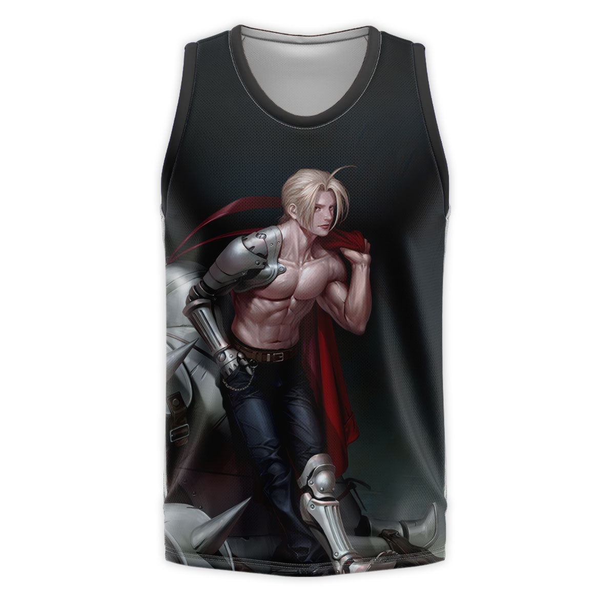 Fullmetal Alchemist Ed Shirtless Armored Anime Apparel