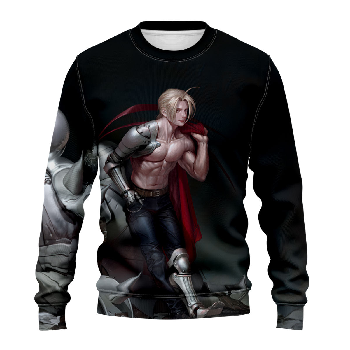Fullmetal Alchemist Ed Shirtless Armored Anime Apparel