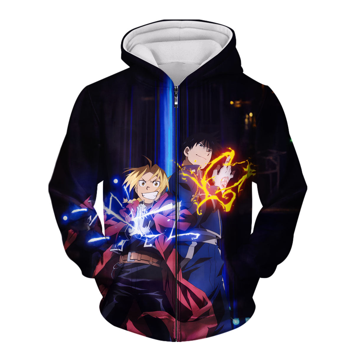 Fullmetal Alchemist Edward Alphonse Alchemy Combat Anime Apparel
