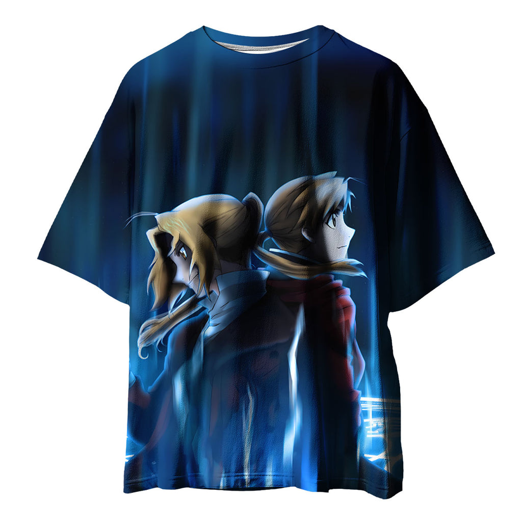 Fullmetal Alchemist Edward Alphonse Back-To-Back Anime Apparel