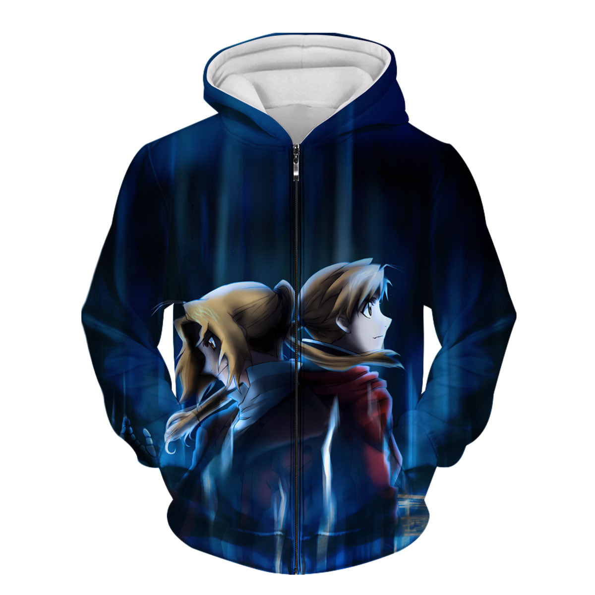 Fullmetal Alchemist Edward Alphonse Back-To-Back Anime Apparel