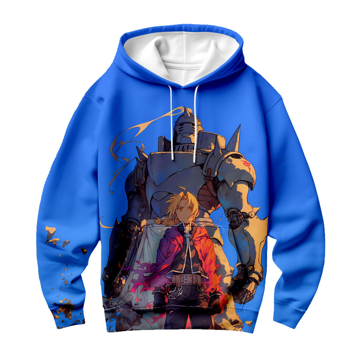 Fullmetal Alchemist Edward Alphonse Brothers Together Anime Apparel