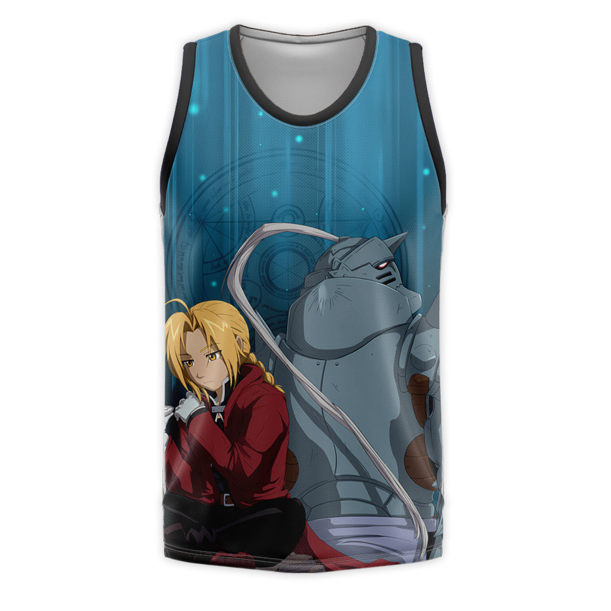 Fullmetal Alchemist Edward Alphonse Sitting Anime Apparel