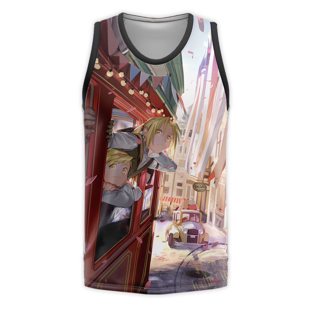 Fullmetal Alchemist Edward Alphonse Train Anime Apparel