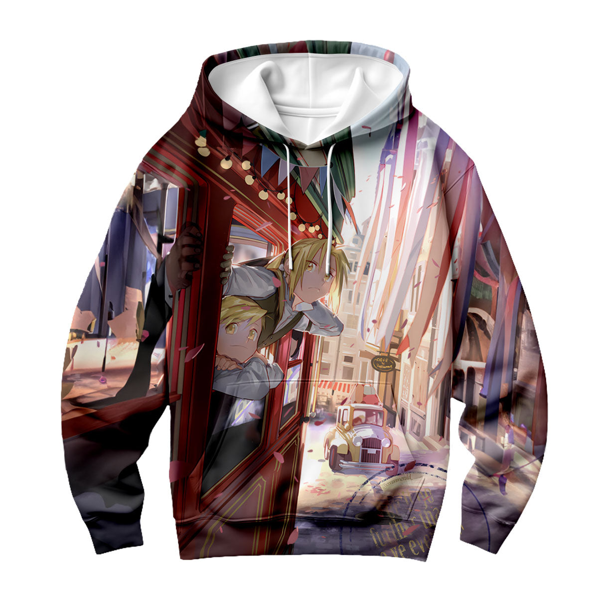 Fullmetal Alchemist Edward Alphonse Train Anime Apparel