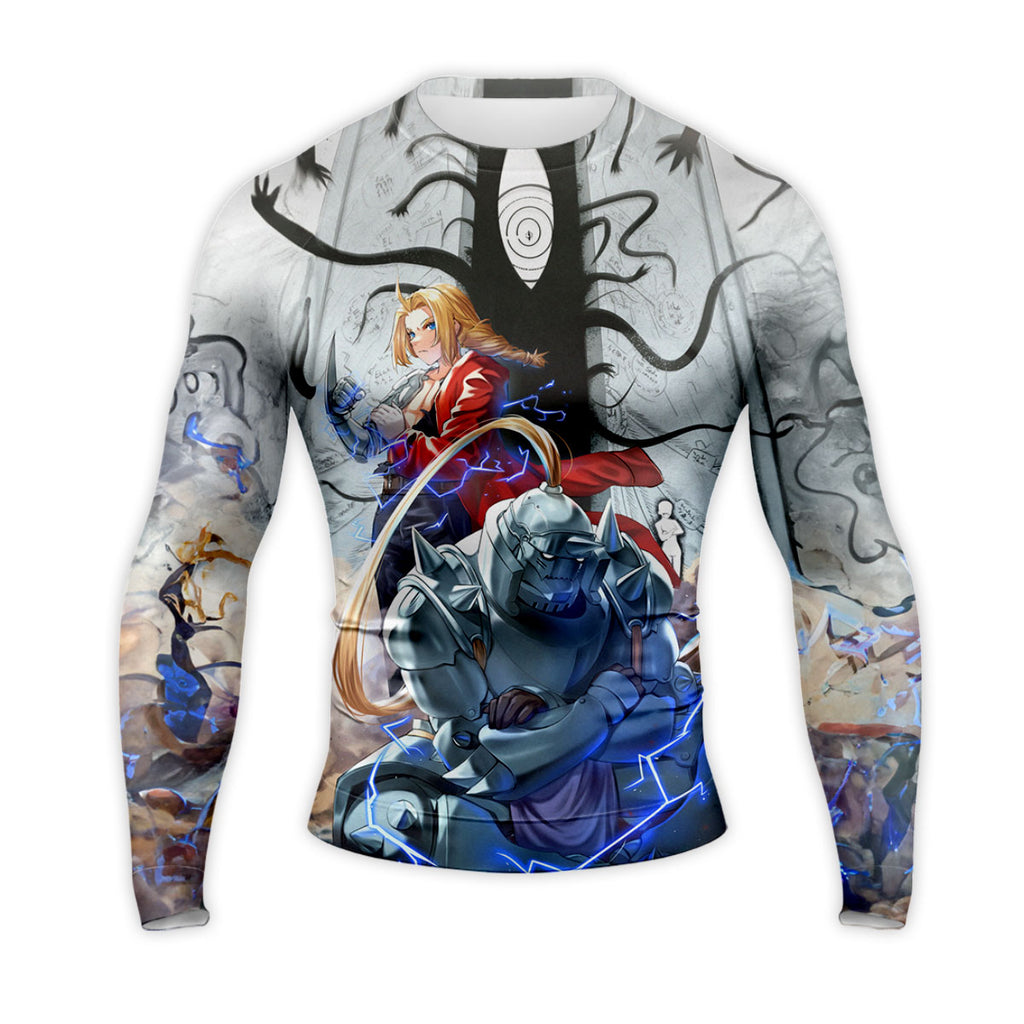 Fullmetal Alchemist Edward Alphonse Truth Gate Rescue Anime Apparel