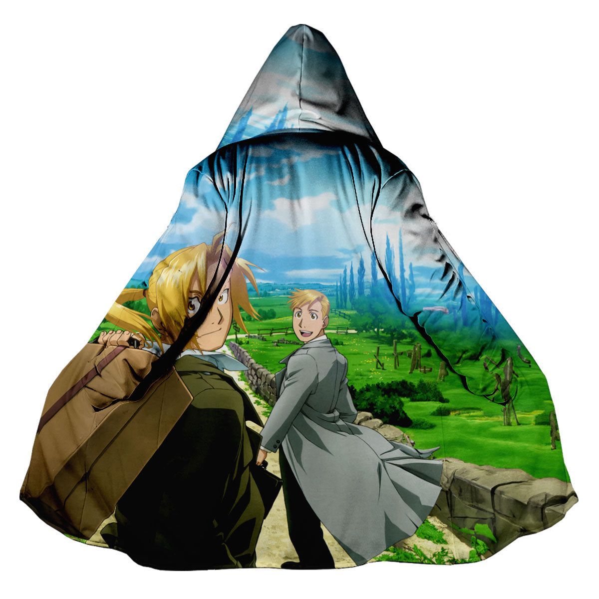 Fullmetal Alchemist Edward Alphonse Walking Path Anime Apparel