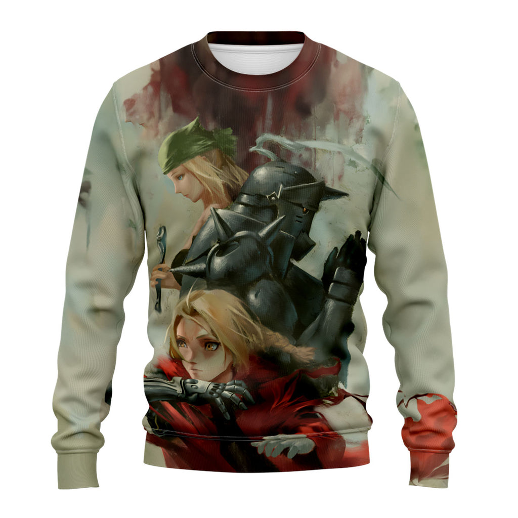 Fullmetal Alchemist Edward Alphonse Winry United Anime Apparel