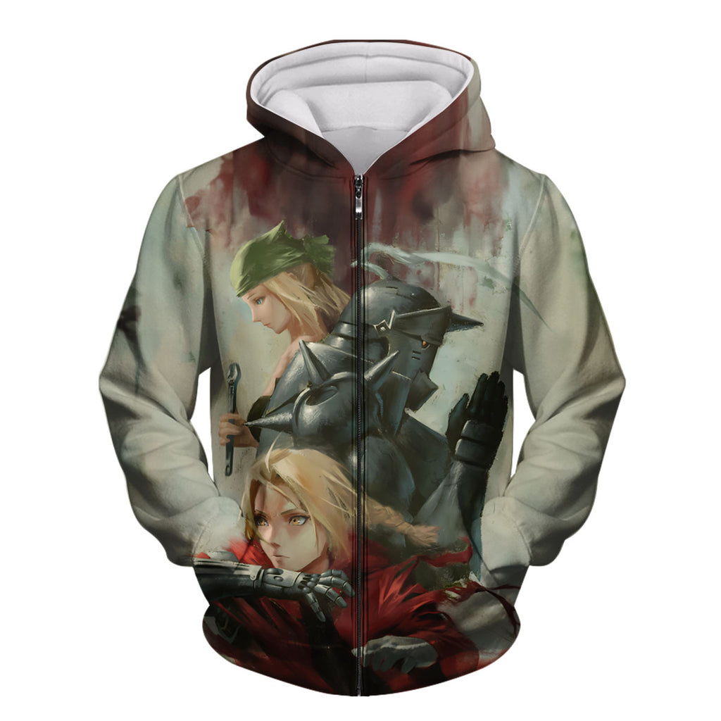 Fullmetal Alchemist Edward Alphonse Winry United Anime Apparel