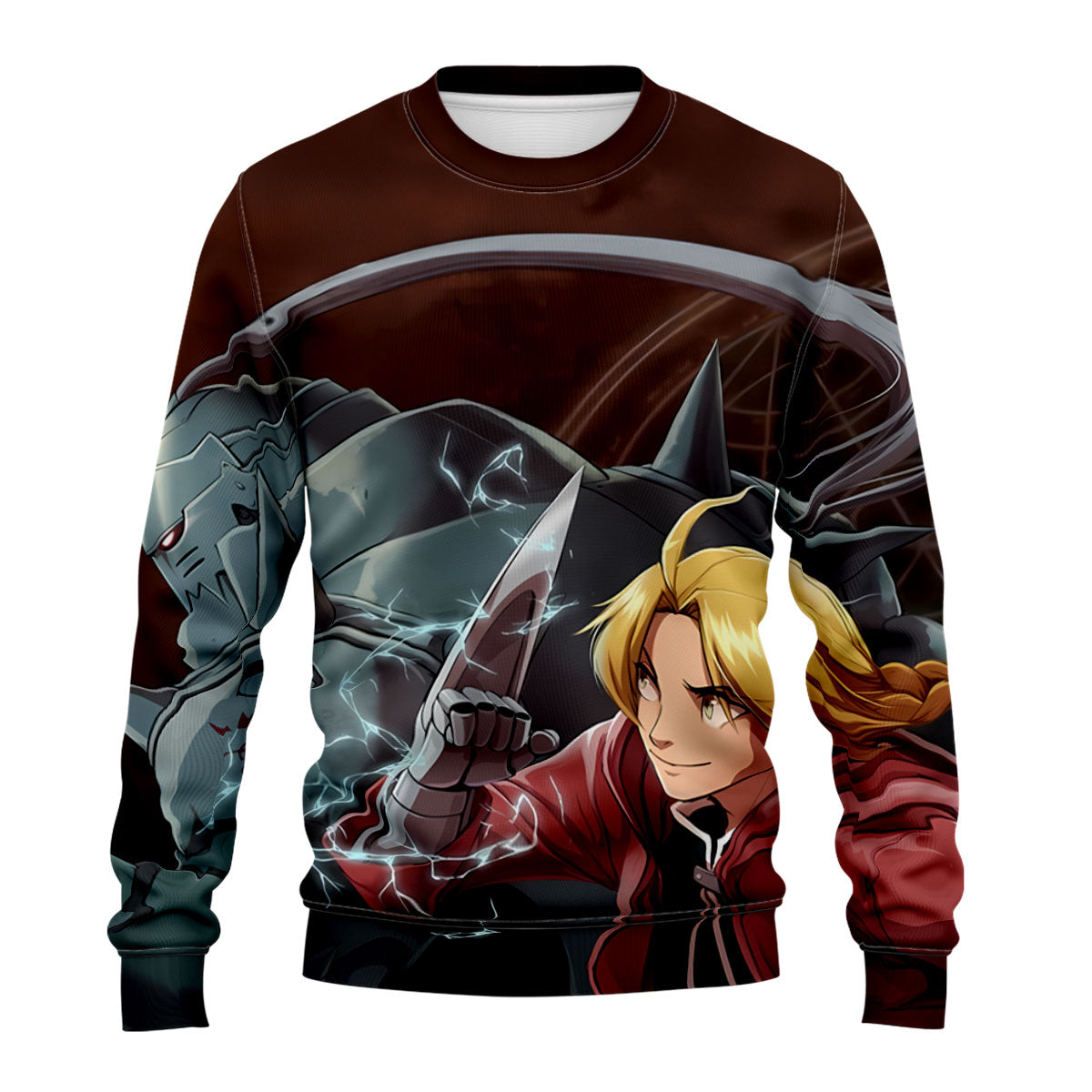 Fullmetal Alchemist Edward Automail Armored Brother Anime Apparel