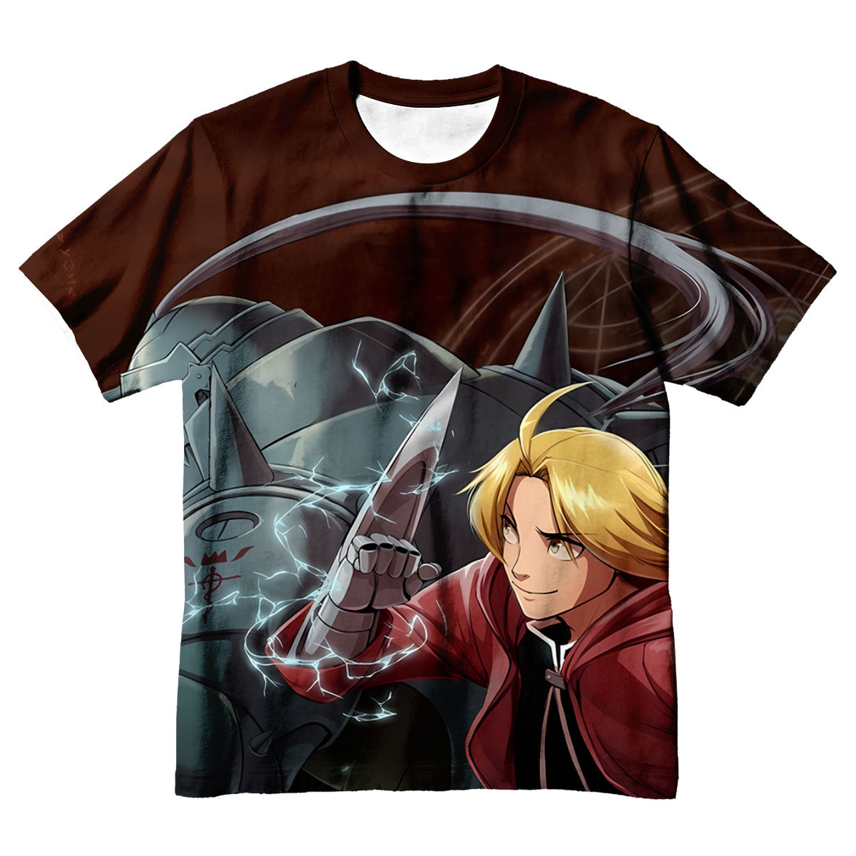 Fullmetal Alchemist Edward Automail Armored Brother Anime Apparel
