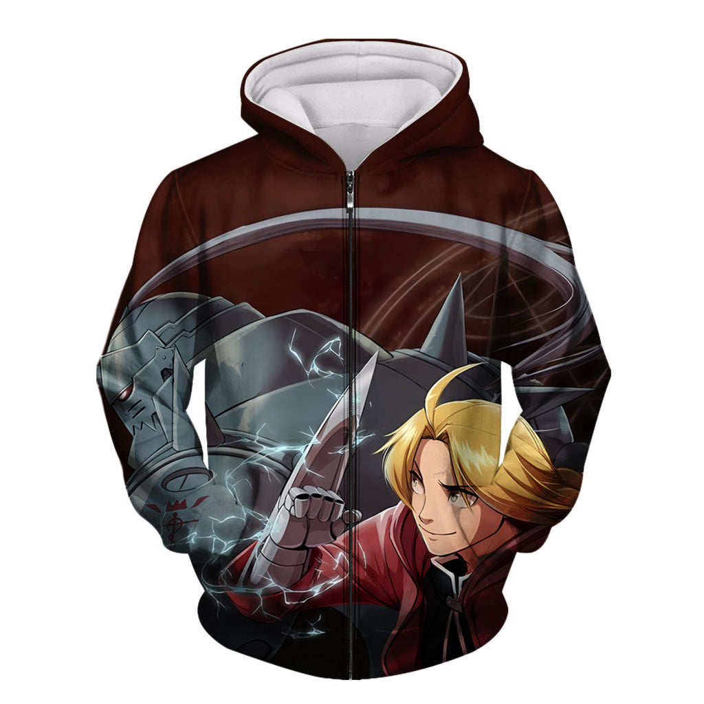 Fullmetal Alchemist Edward Automail Armored Brother Anime Apparel