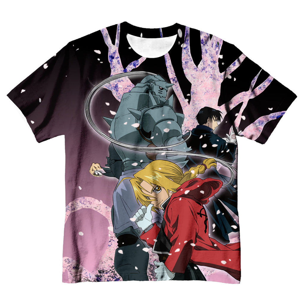 Fullmetal Alchemist Edward Brothers Allies United Anime Apparel