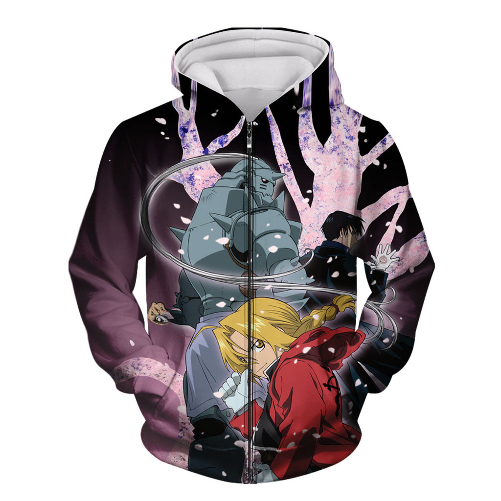 Fullmetal Alchemist Edward Brothers Allies United Anime Apparel