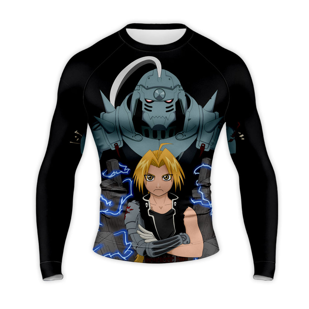 Fullmetal Alchemist Edward Brothers Front Anime Apparel