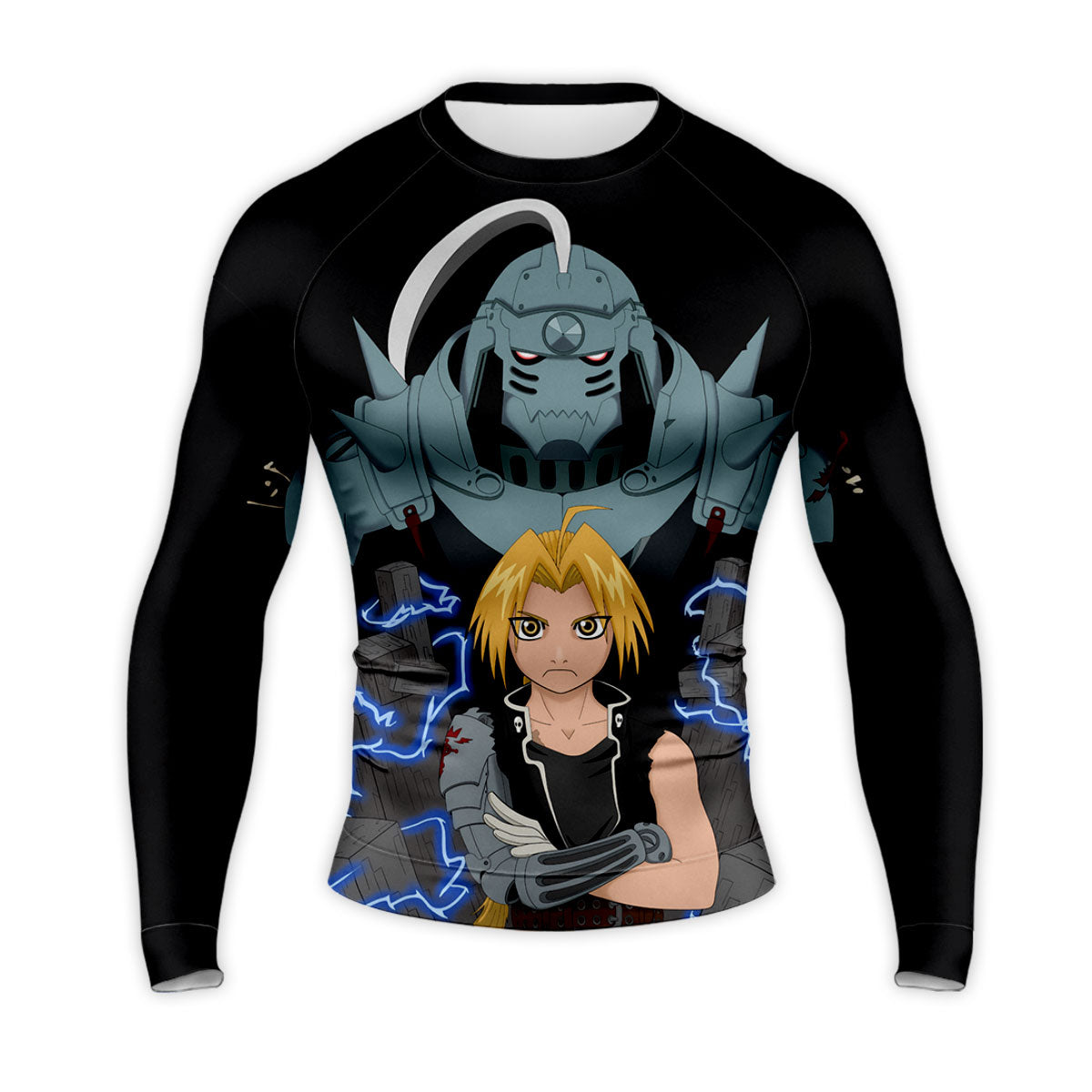 Fullmetal Alchemist Edward Brothers Front Anime Apparel