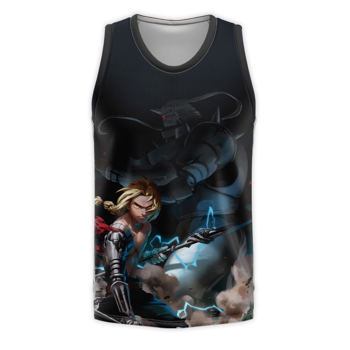 Fullmetal Alchemist Edward Combat Pose Anime Apparel