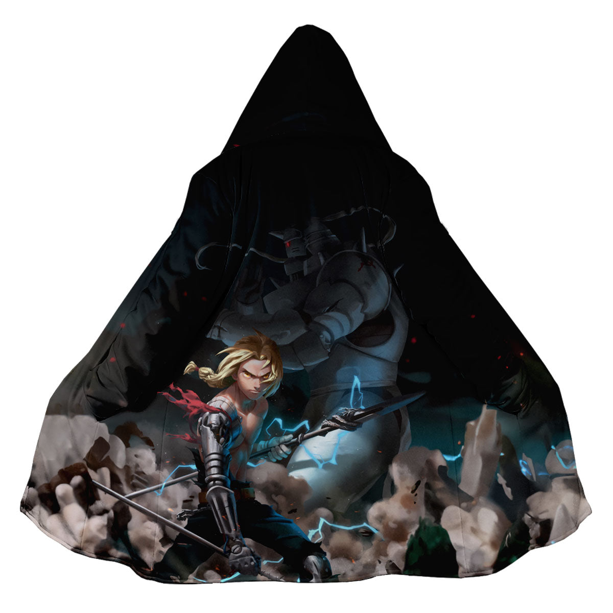 Fullmetal Alchemist Edward Combat Pose Anime Apparel