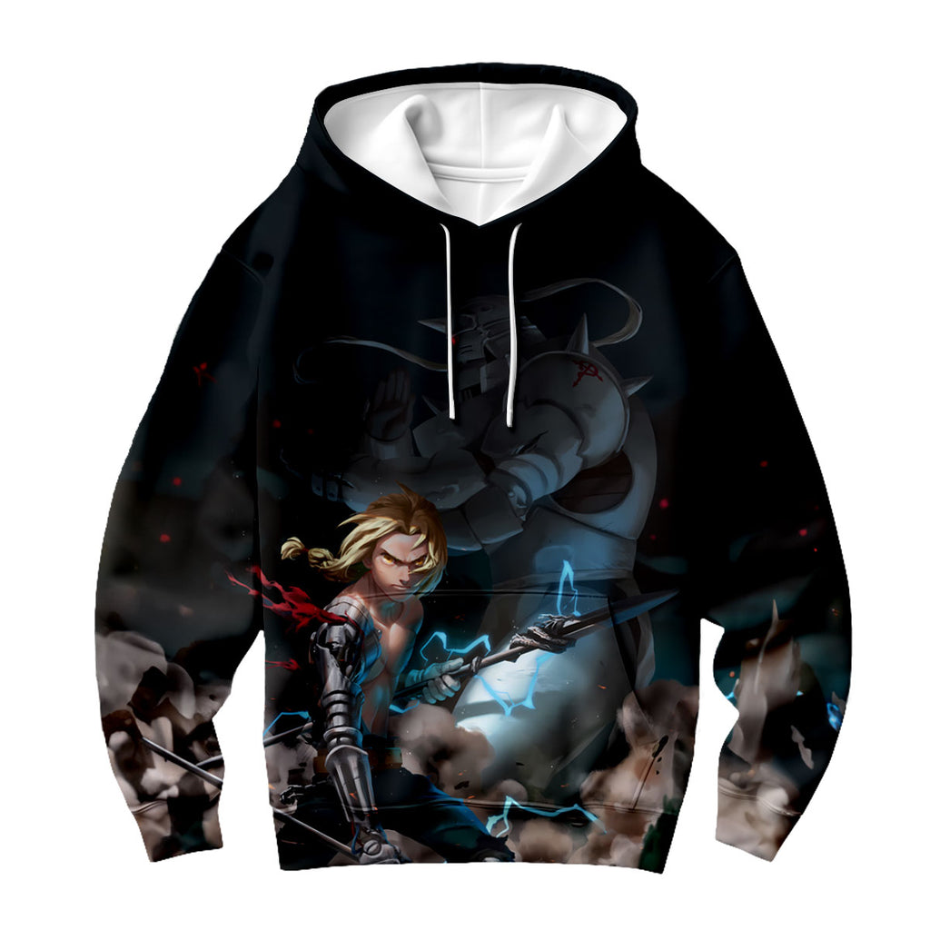 Fullmetal Alchemist Edward Combat Pose Anime Apparel