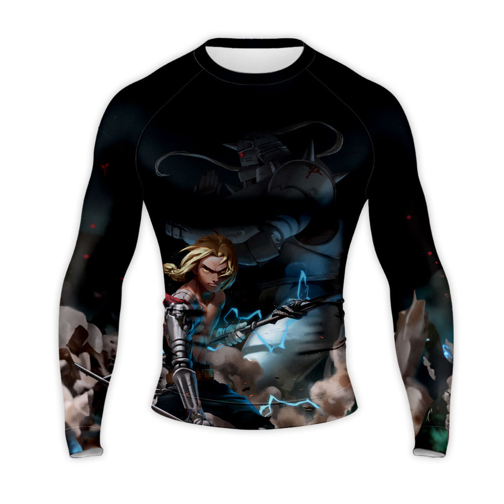 Fullmetal Alchemist Edward Combat Pose Anime Apparel