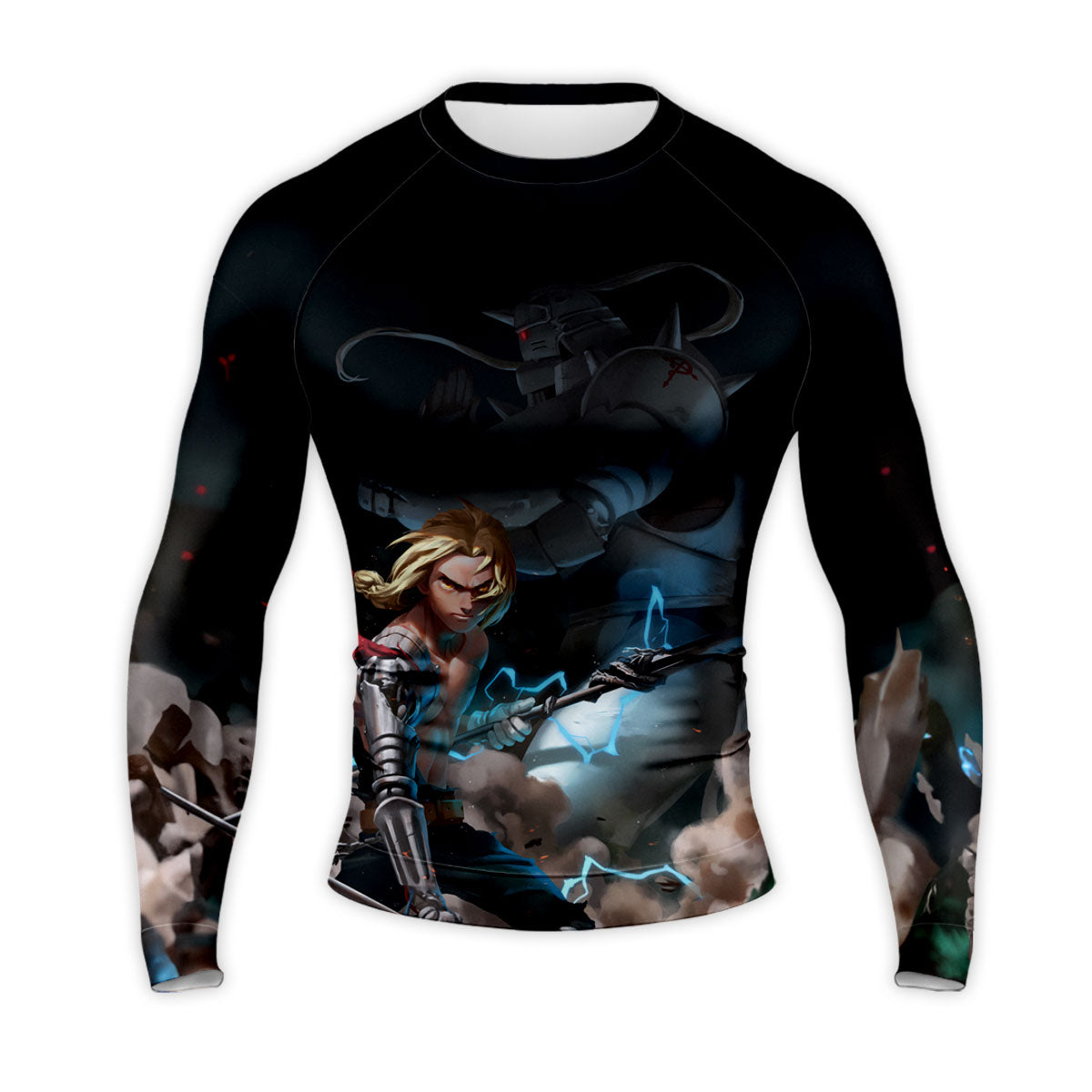 Fullmetal Alchemist Edward Combat Pose Anime Apparel