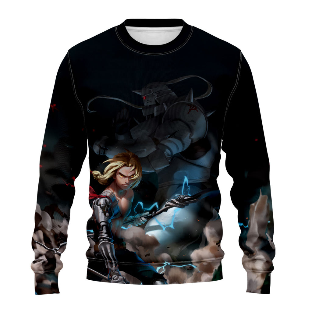 Fullmetal Alchemist Edward Combat Pose Anime Apparel