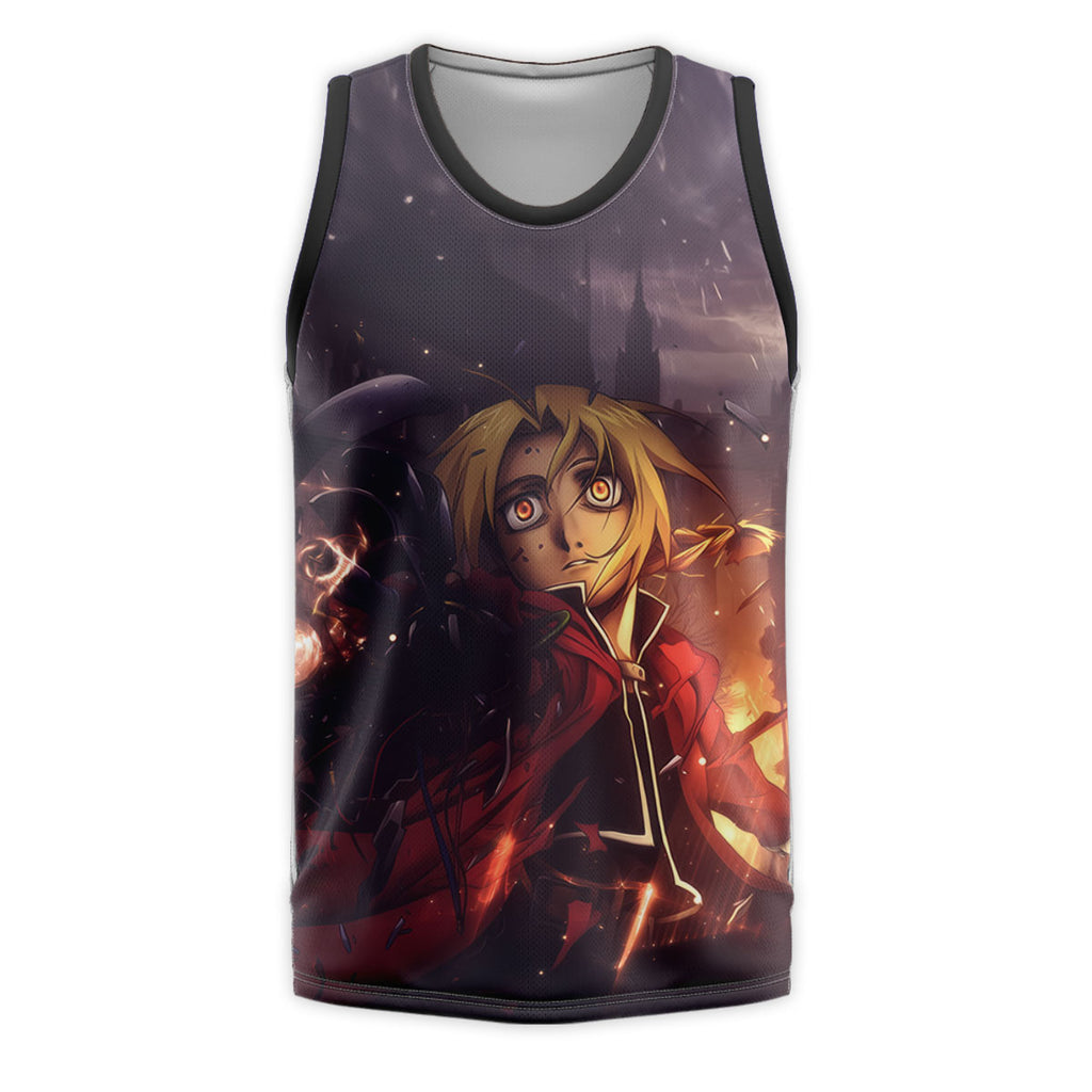 Fullmetal Alchemist Edward Damaged Arm Anime Apparel