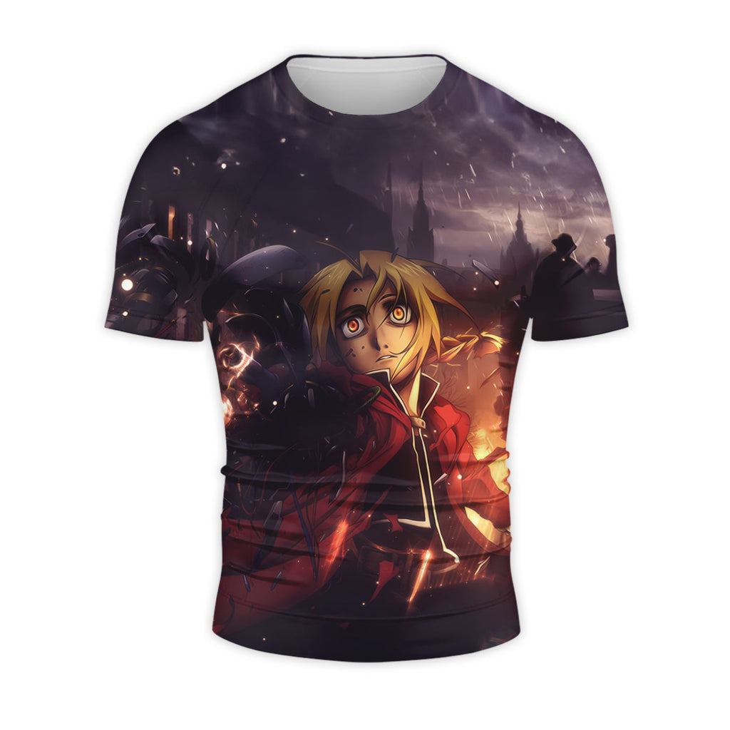 Fullmetal Alchemist Edward Damaged Arm Anime Apparel