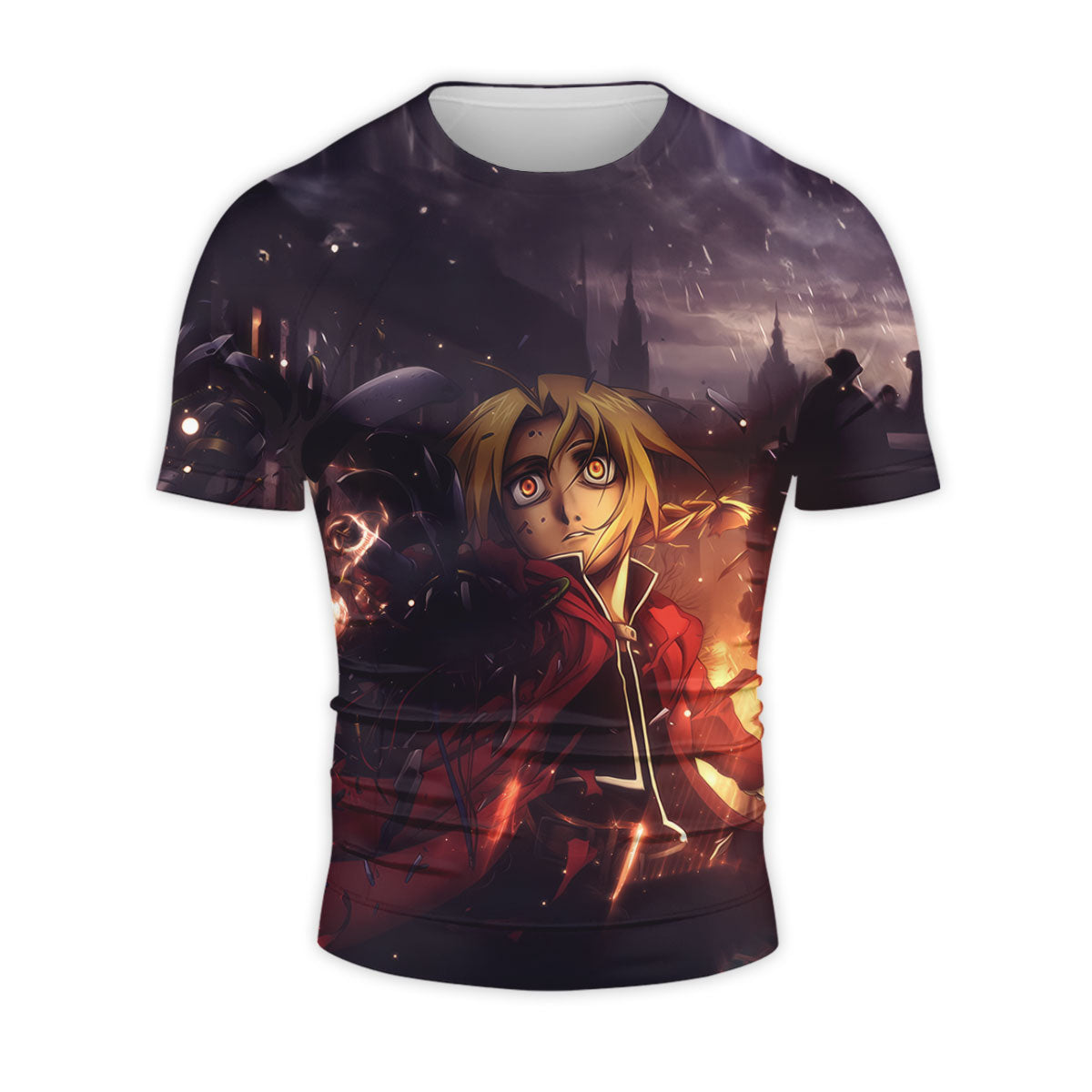 Fullmetal Alchemist Edward Damaged Arm Anime Apparel