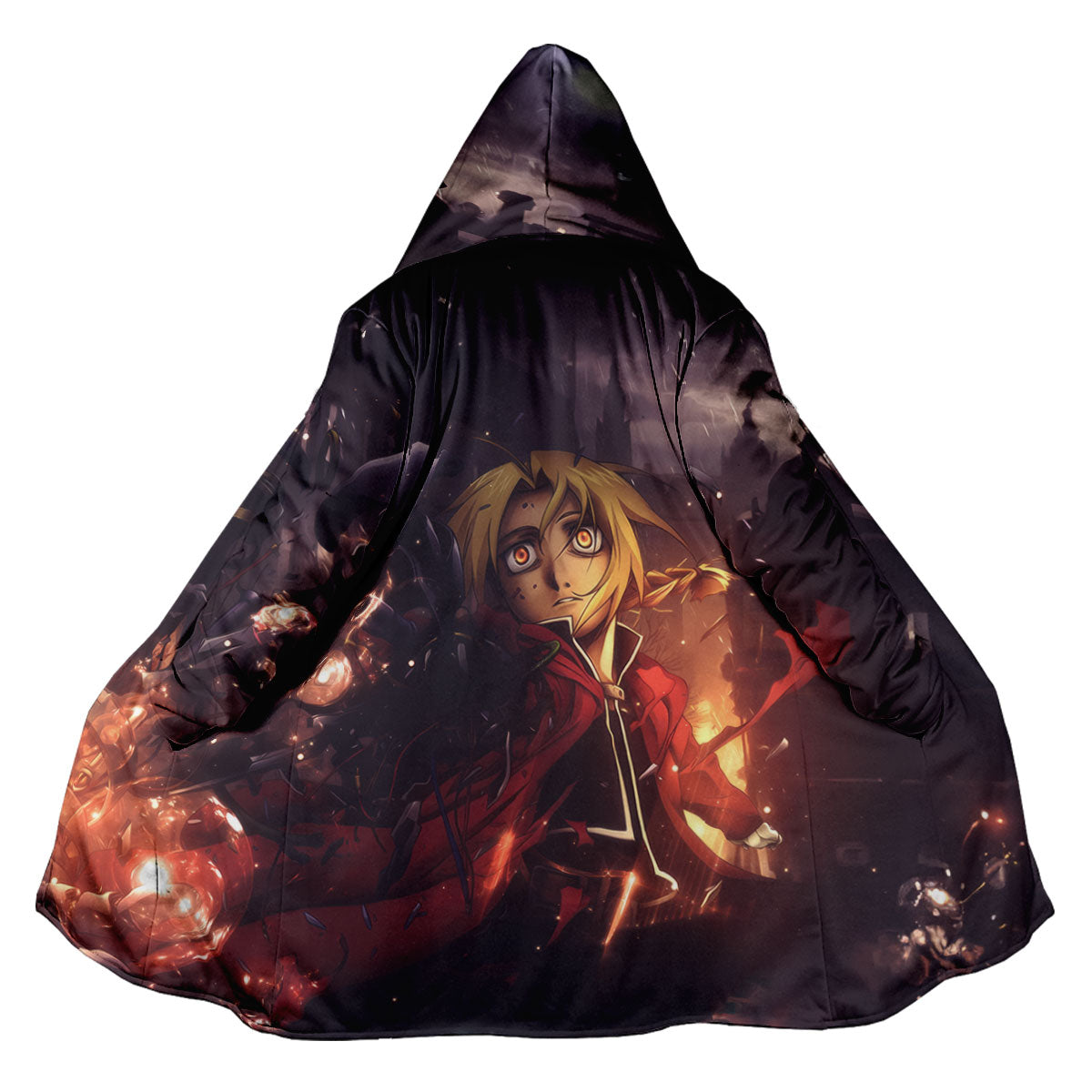 Fullmetal Alchemist Edward Damaged Arm Anime Apparel