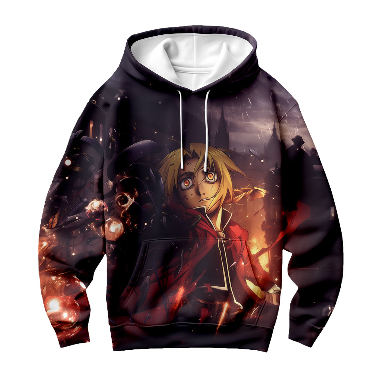 Fullmetal Alchemist Edward Damaged Arm Anime Apparel