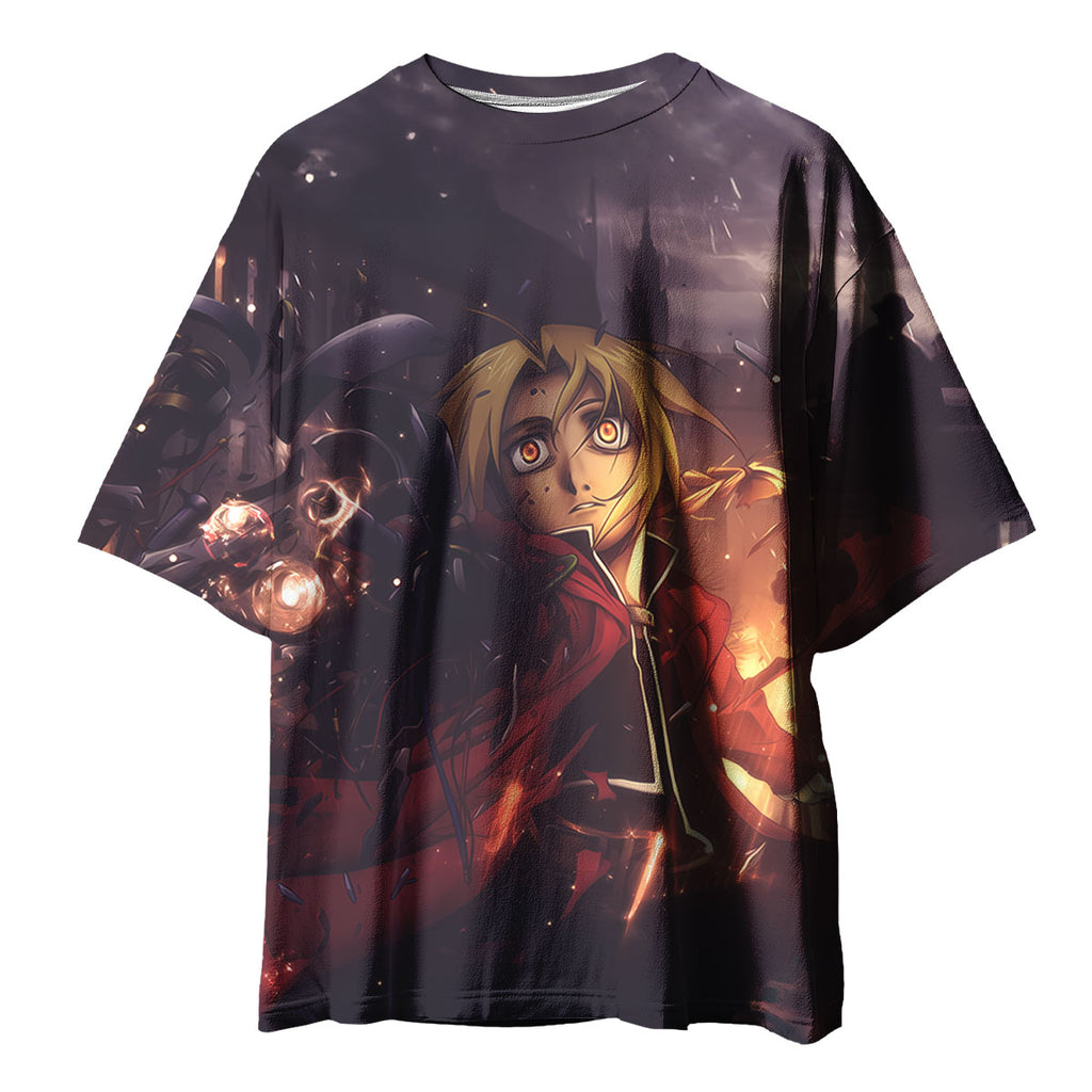 Fullmetal Alchemist Edward Damaged Arm Anime Apparel