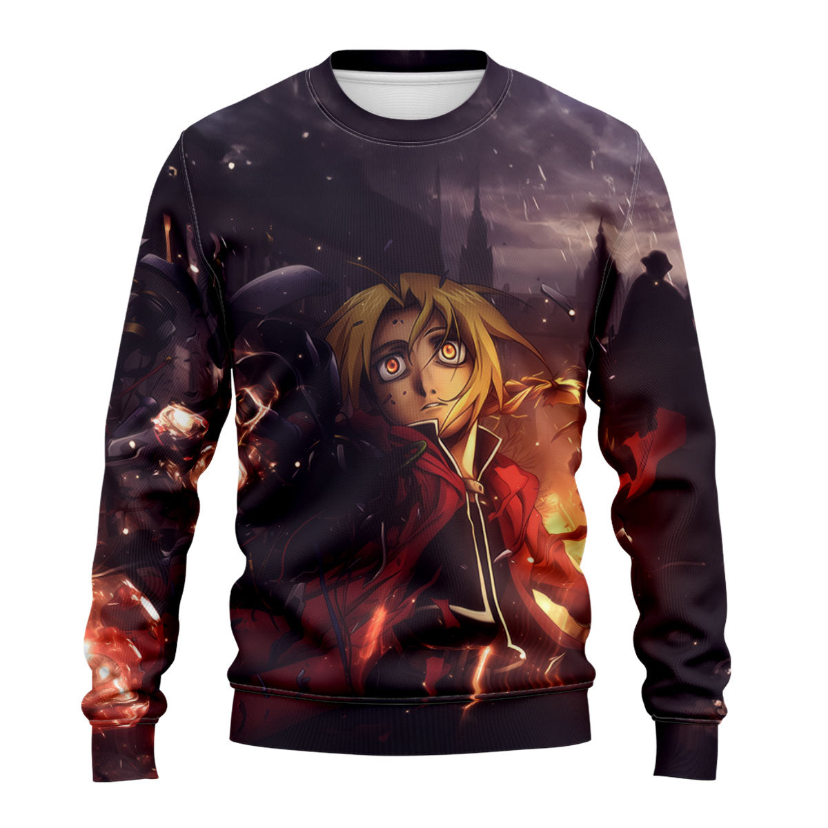 Fullmetal Alchemist Edward Damaged Arm Anime Apparel