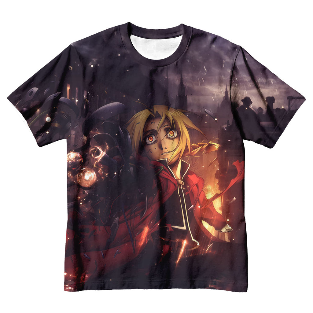 Fullmetal Alchemist Edward Damaged Arm Anime Apparel