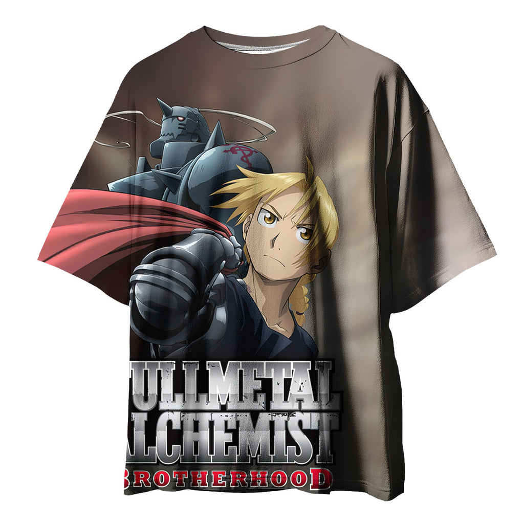Fullmetal Alchemist Edward Elric Alchemy Combat Anime Apparel