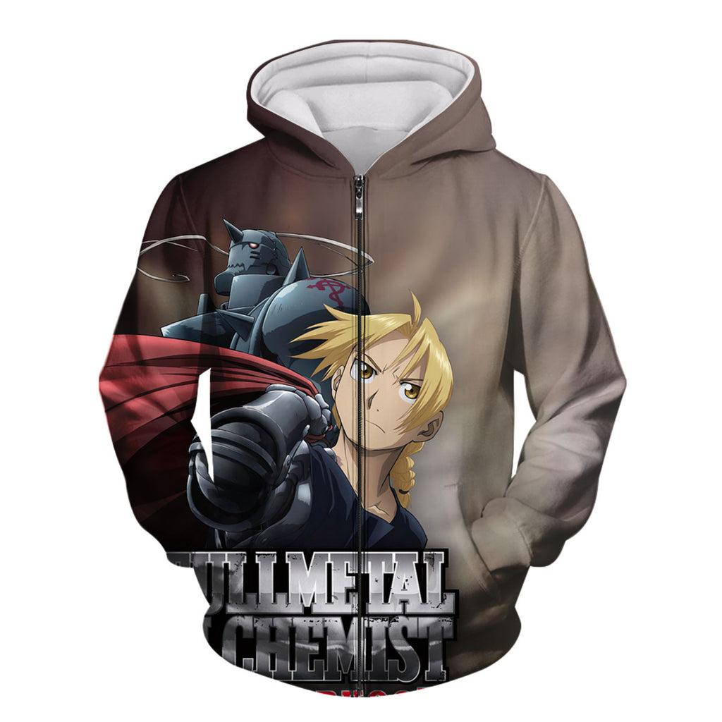 Fullmetal Alchemist Edward Elric Alchemy Combat Anime Apparel