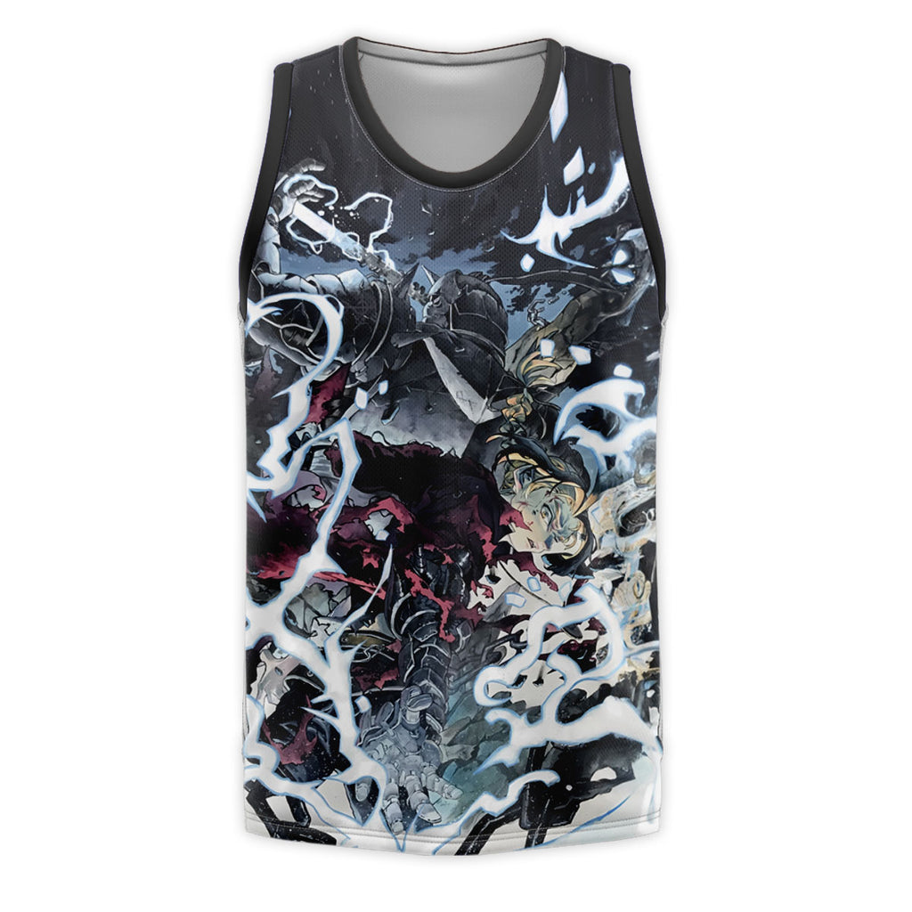 Fullmetal Alchemist Edward Elric Alchemy Combat Pose Anime Apparel