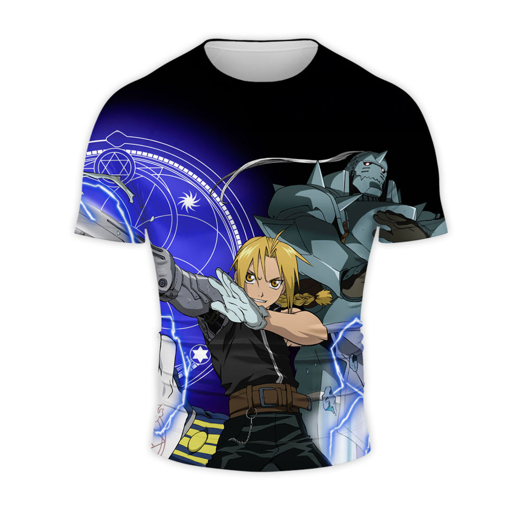 Fullmetal Alchemist Edward Elric Alchemy Glow Anime Apparel