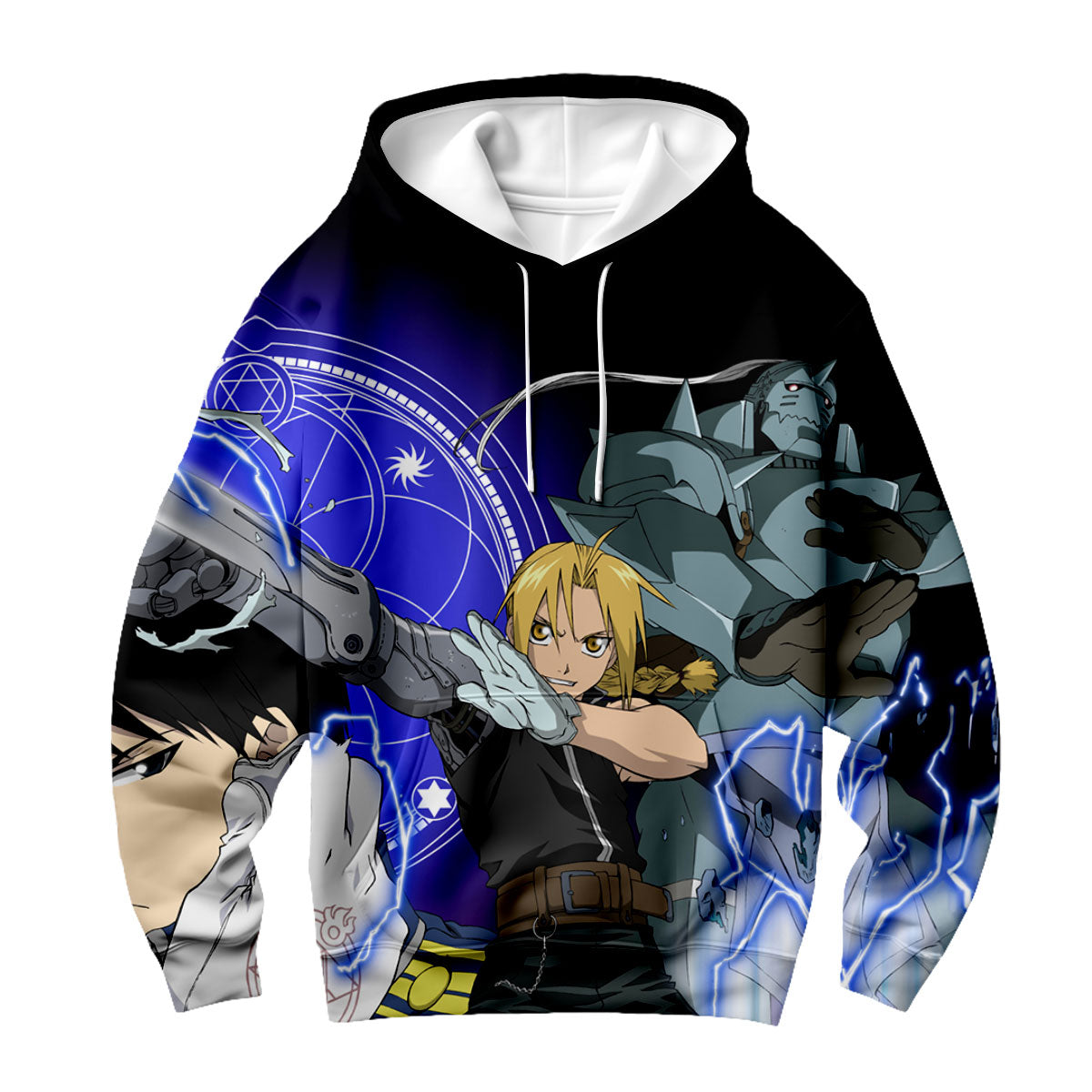 Fullmetal Alchemist Edward Elric Alchemy Glow Anime Apparel