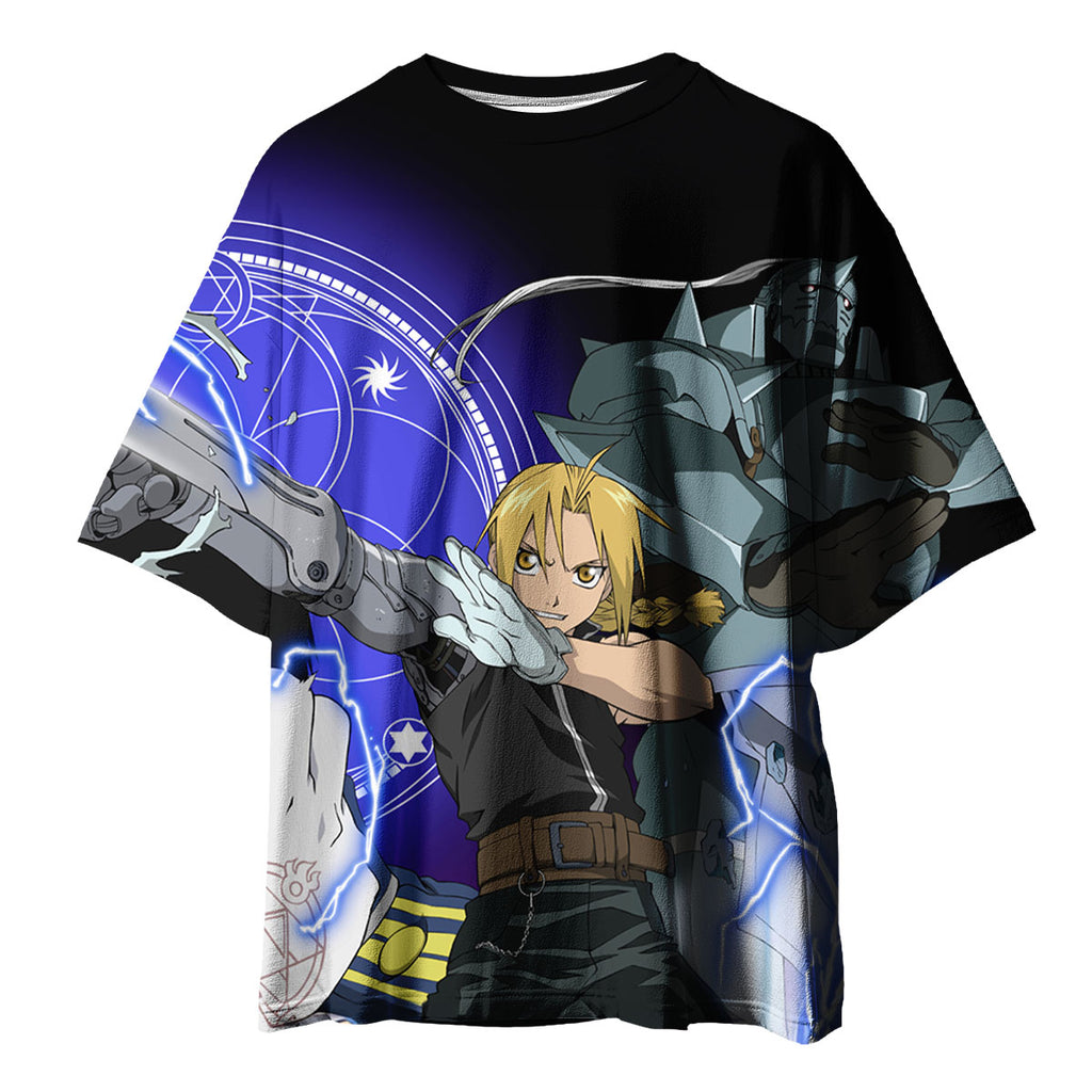 Fullmetal Alchemist Edward Elric Alchemy Glow Anime Apparel
