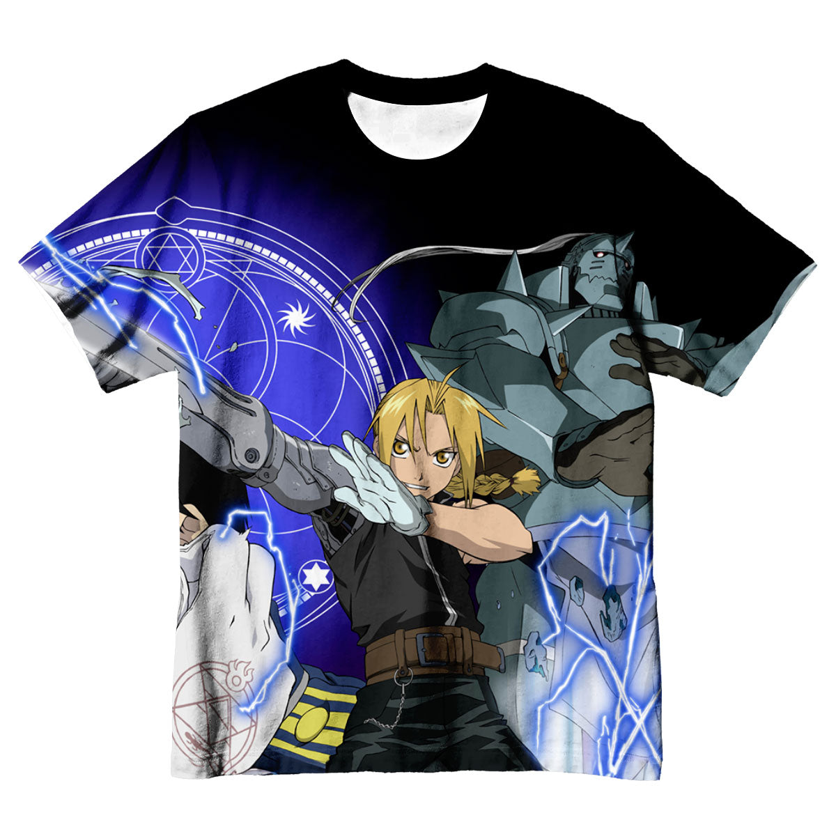 Fullmetal Alchemist Edward Elric Alchemy Glow Anime Apparel